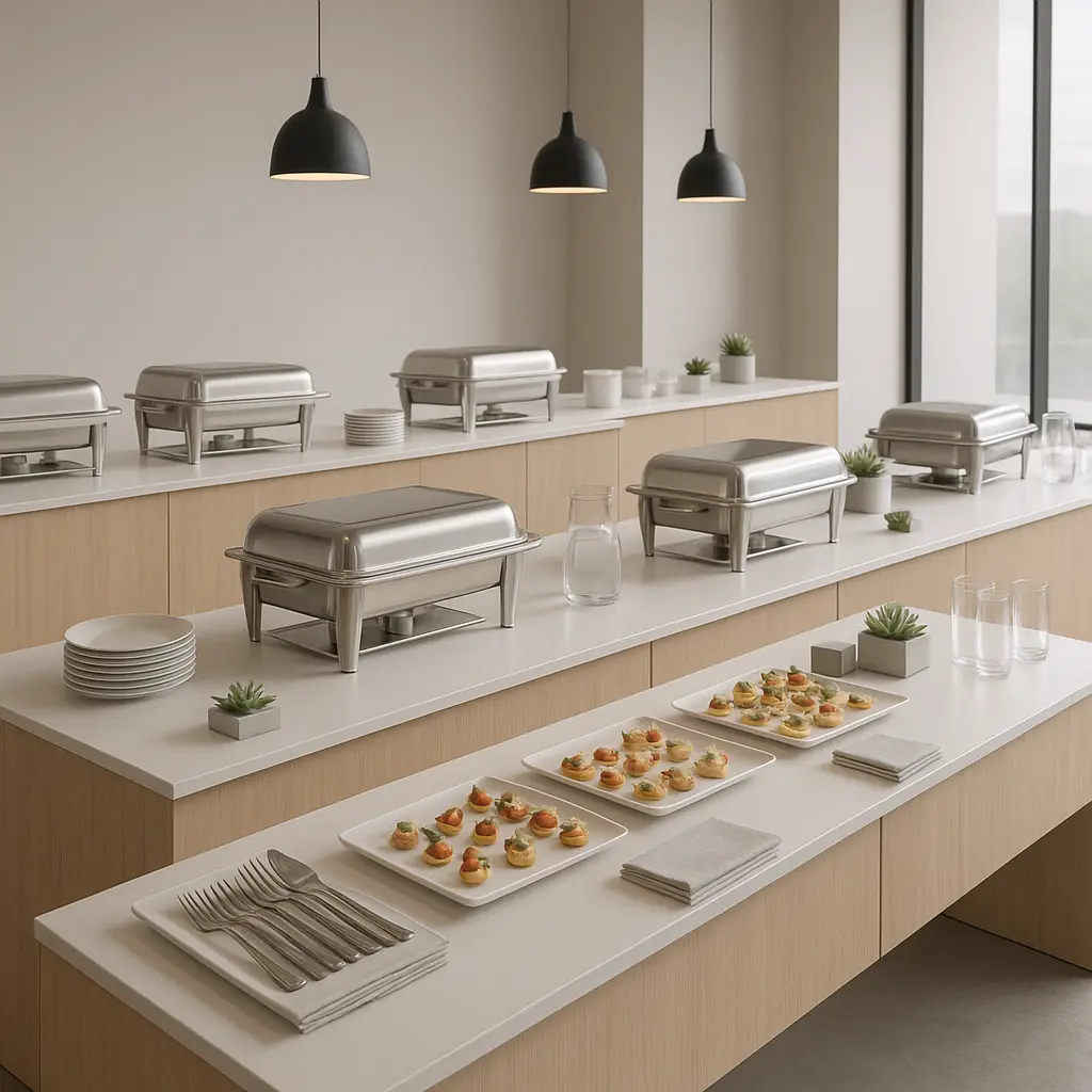 Catering Stationen für Firmenevent